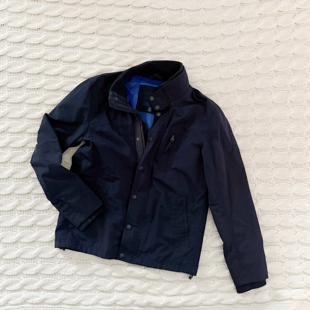 American Eagle Outfitters Dark Blue Men's Jacket